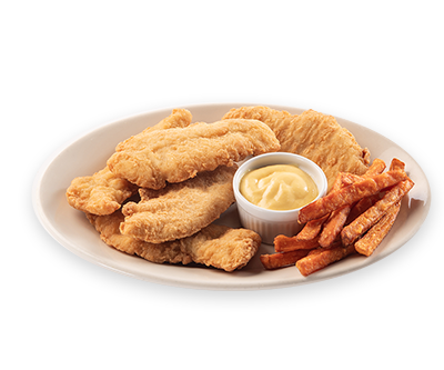 Uncooked Chicken Tender Fritters Flat Breaded
